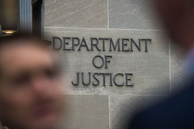 The U.S. Department of Justice building in Washington.