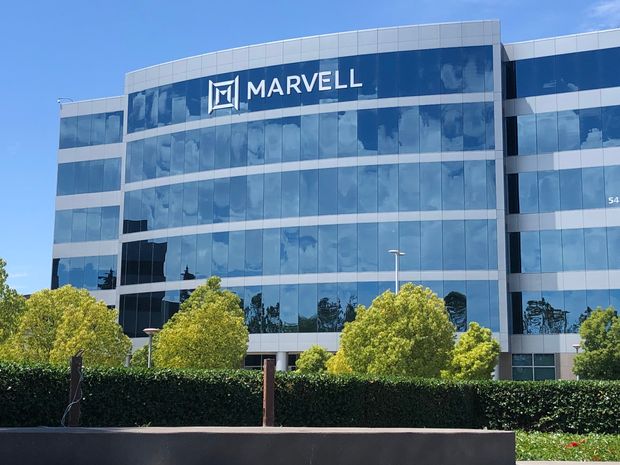 Marvell's headquarters in Santa Clara, Calif.