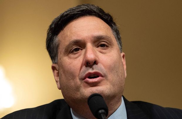 Ron Klain, former White House Ebola response coordinator, testifies on Capitol Hill on March 10.